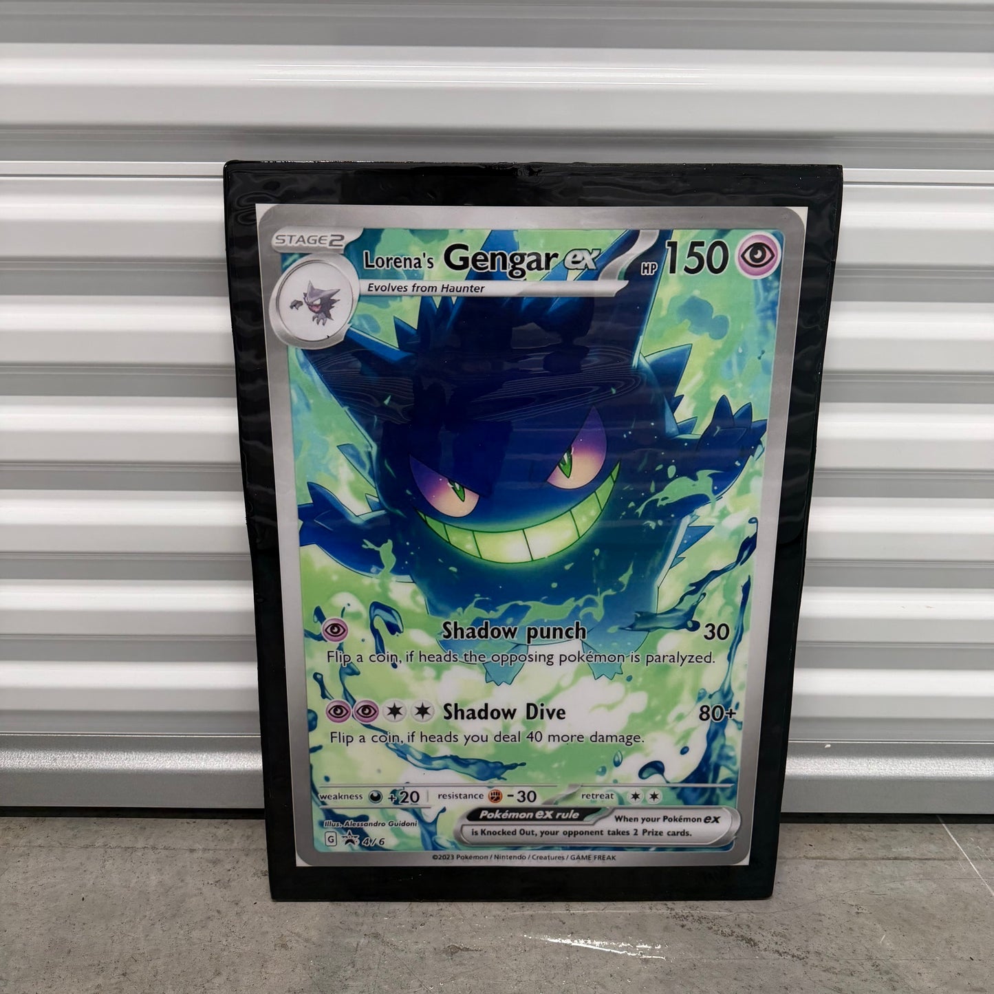 POKEMON CARD #3 INSPIRED WALL ART (2'x2')