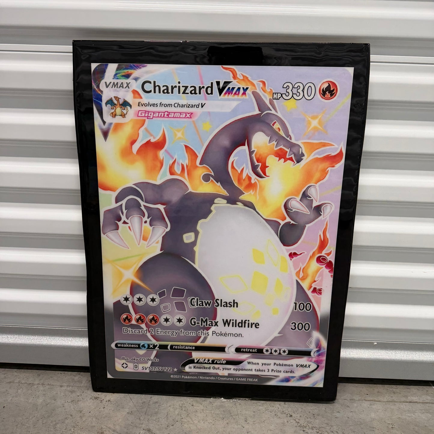 POKEMON CARD #2 INSPIRED WALL ART (2'x2')