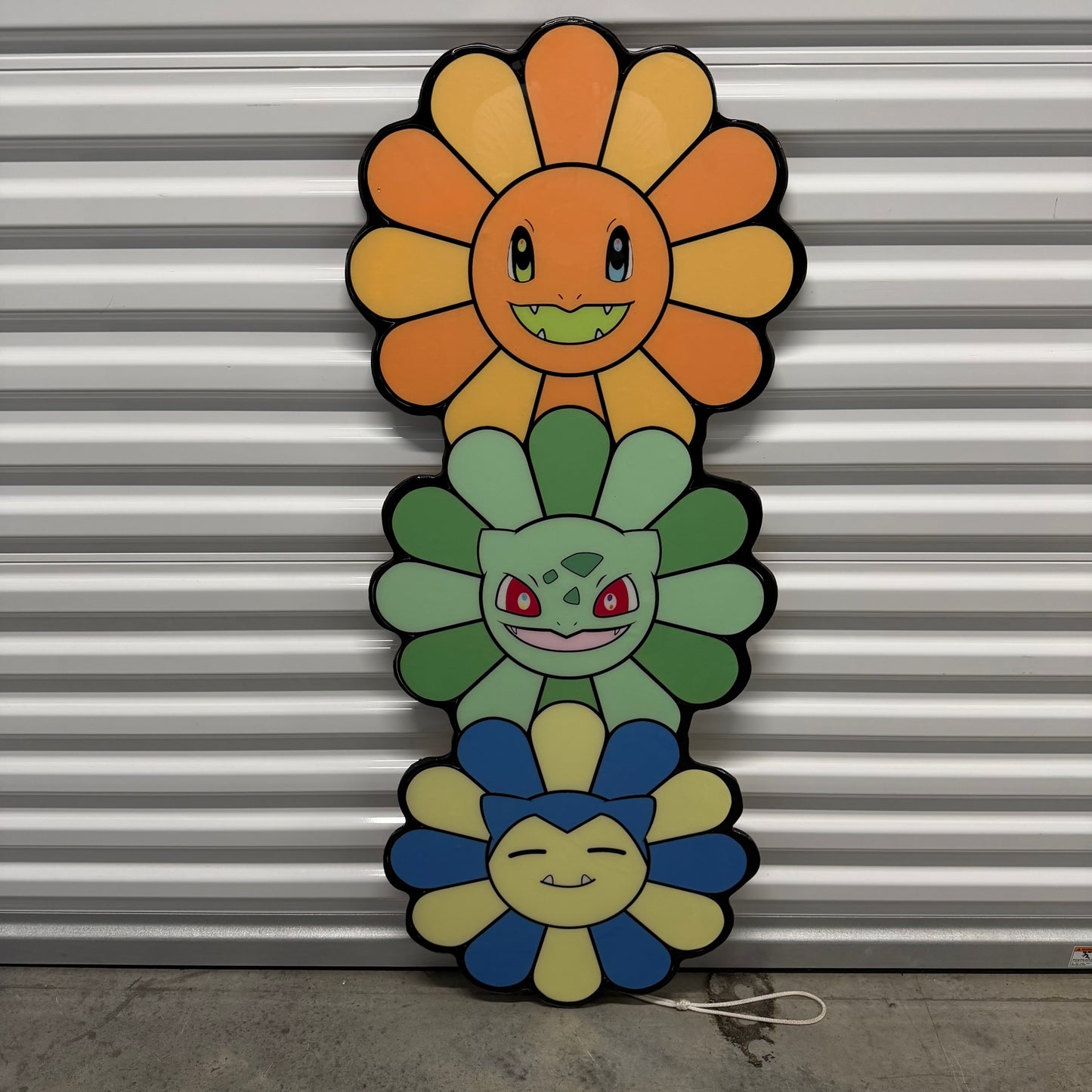 POKÉMON / TAKASHI MURAKAMI INSPIRED WALL ART (4'x2')