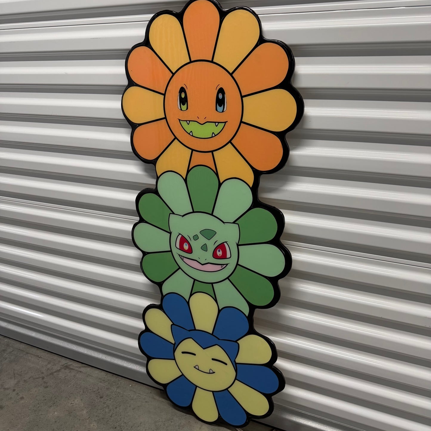 POKÉMON / TAKASHI MURAKAMI INSPIRED WALL ART (4'x2')