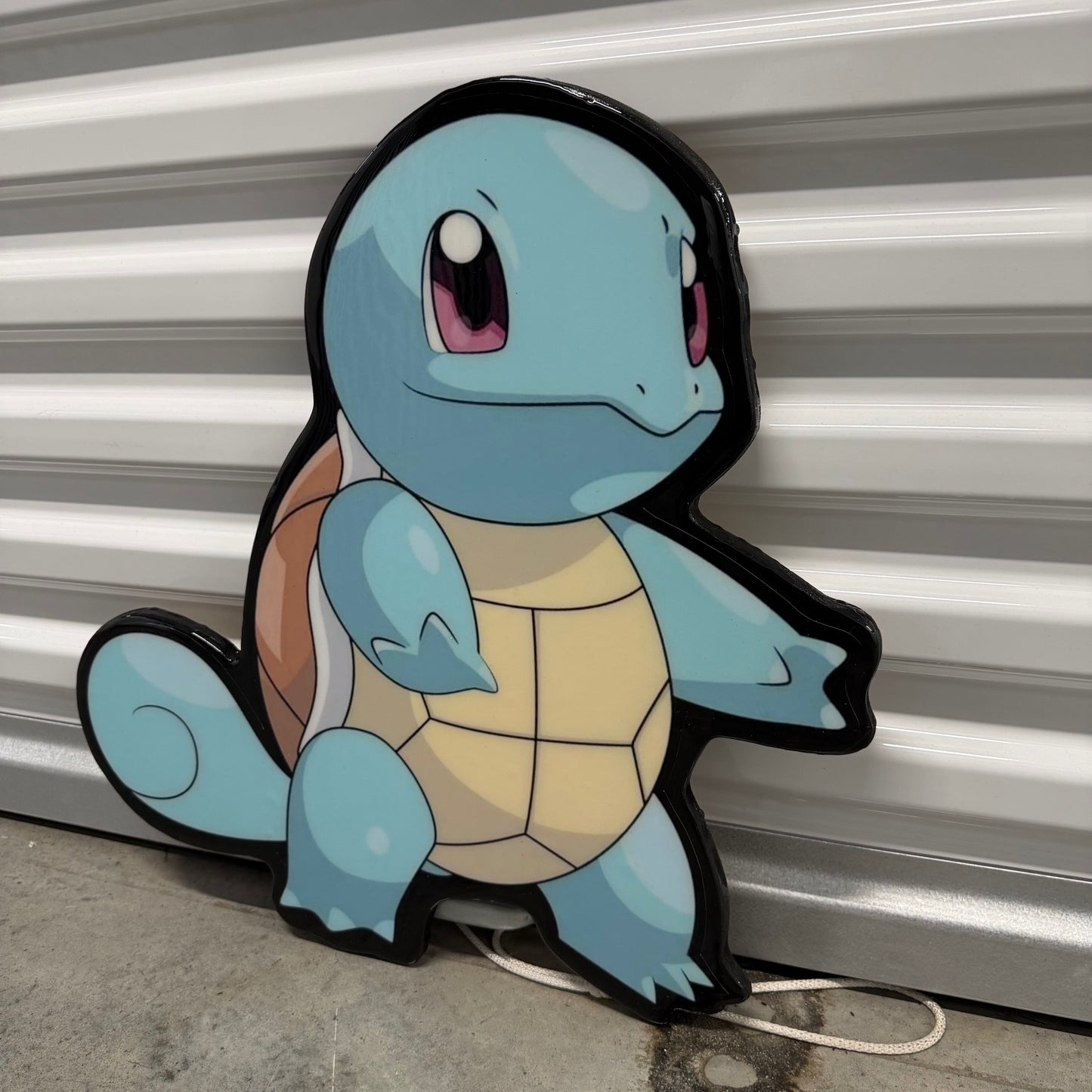 SQUIRTLE INSPIRED WALL ART (1.5'x2')