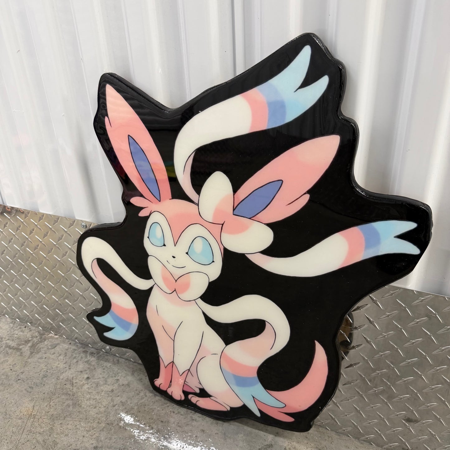 SYLVEON INSPIRED WALL ART (2'x2')