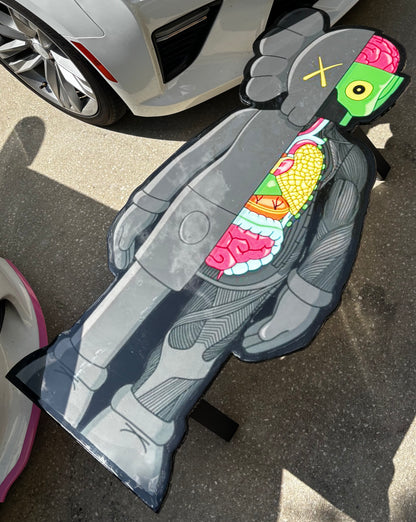 KAWS MULTICOLOR INSPIRED TABLE (4'x2')