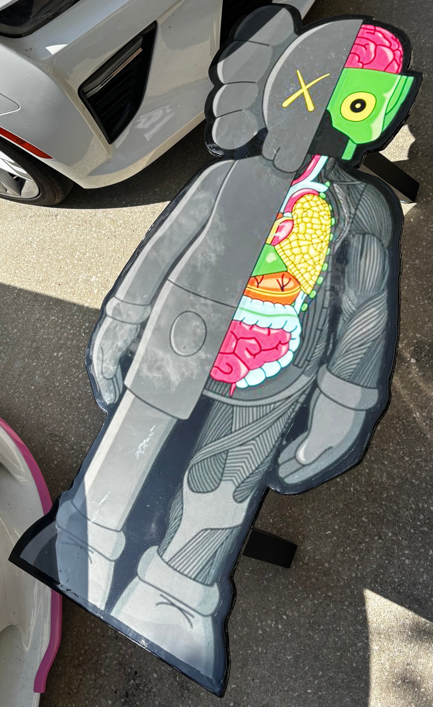 KAWS MULTICOLOR INSPIRED TABLE (4'x2')