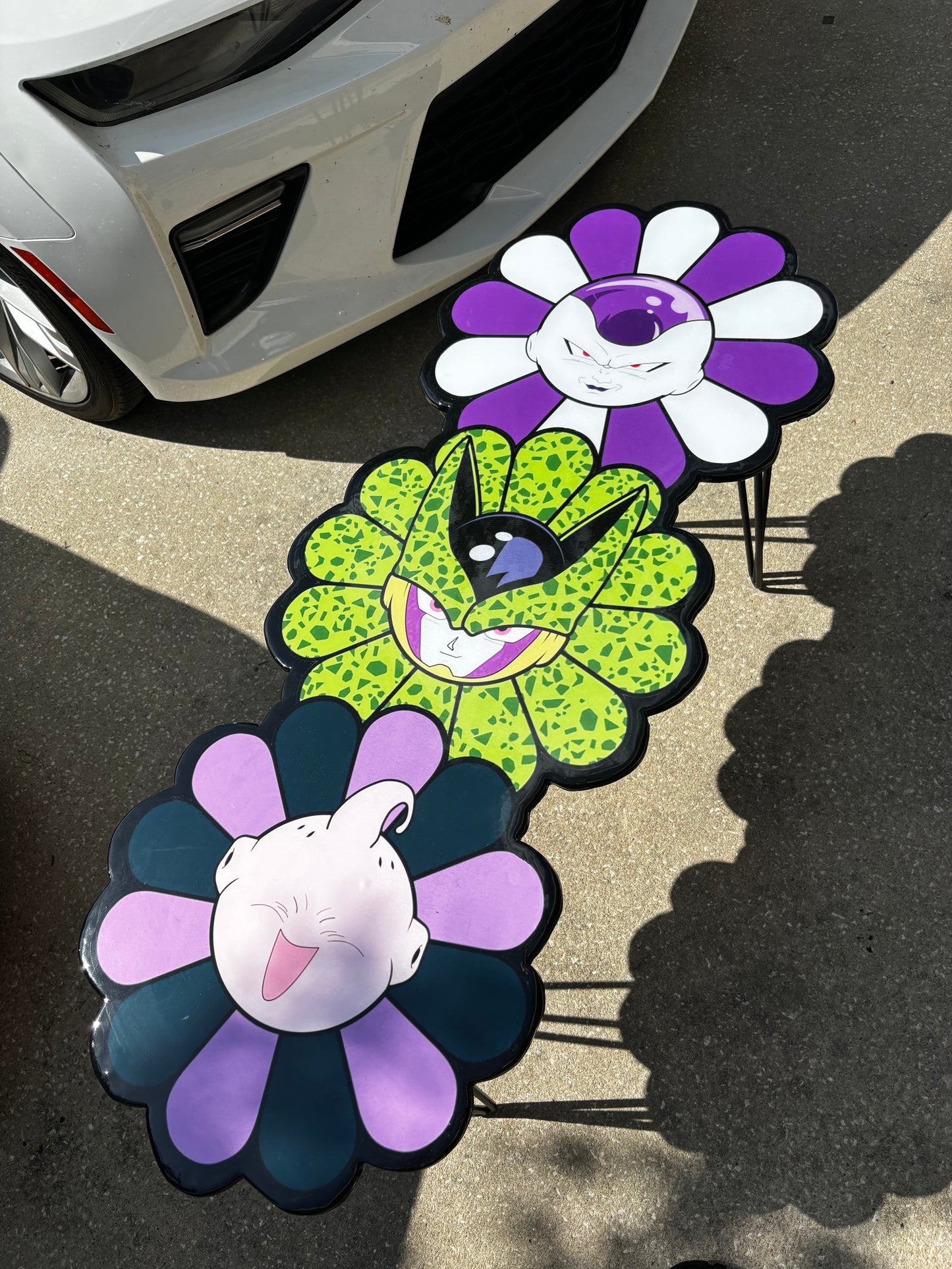 DBZ TK FLOWER STYLE EPOXY ART TABLE (20”x48”)
