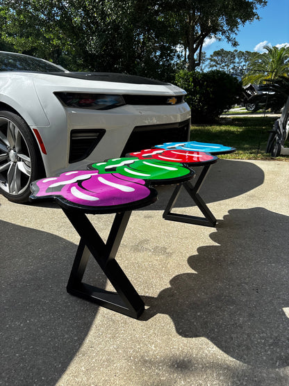 ROLLING STONES INSPIRED TABLE (4'x2')