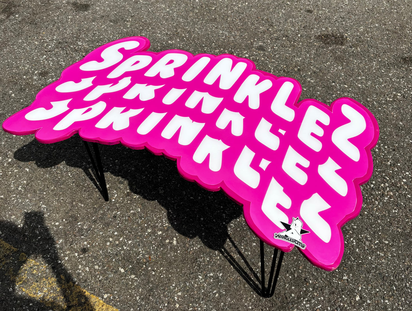 SPRINKLEZ INSPIRED TABLE (3.5'x2')