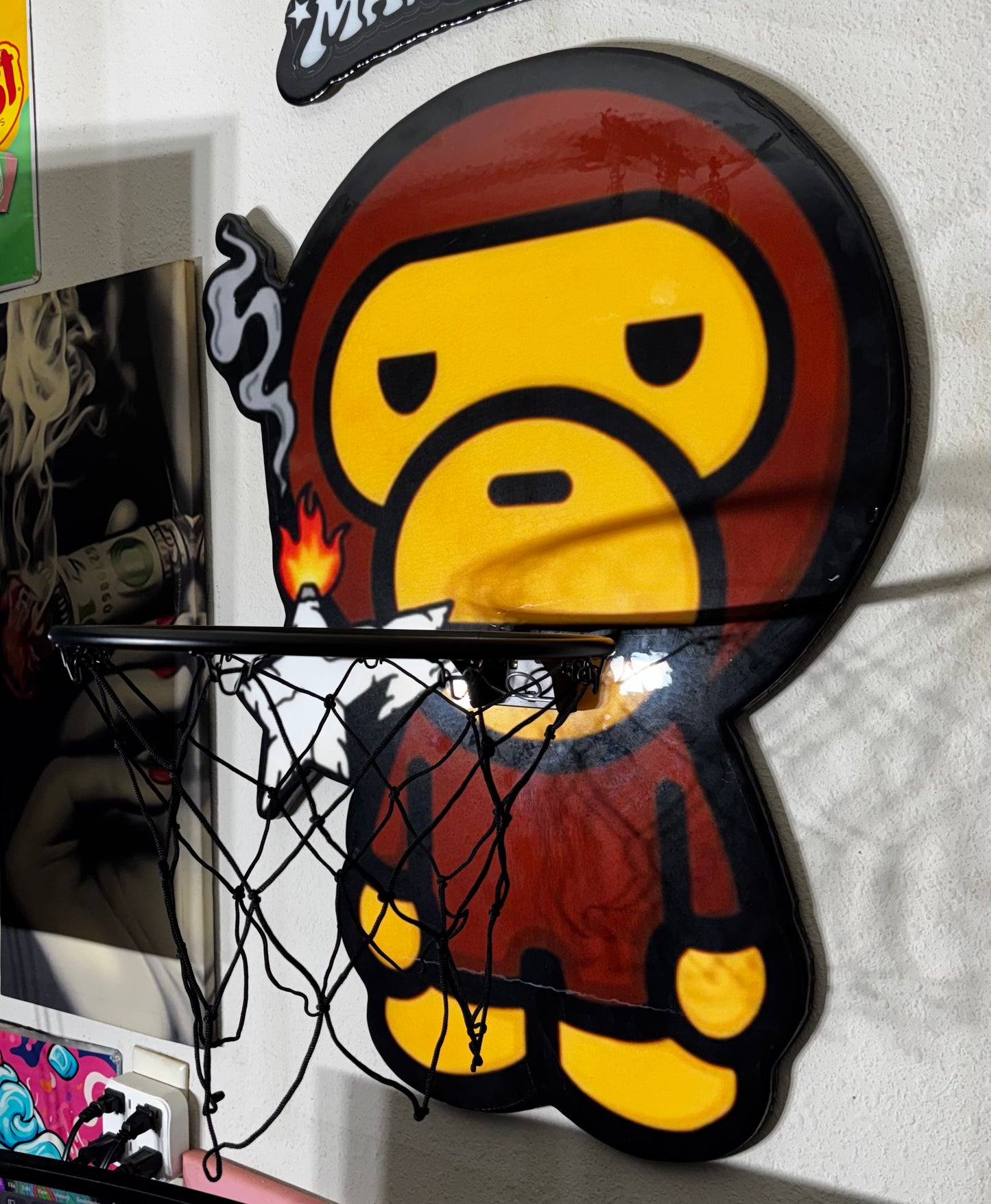 BABY MILO INSPIRED WALL ART / MINI HOOP (2.5'x2')