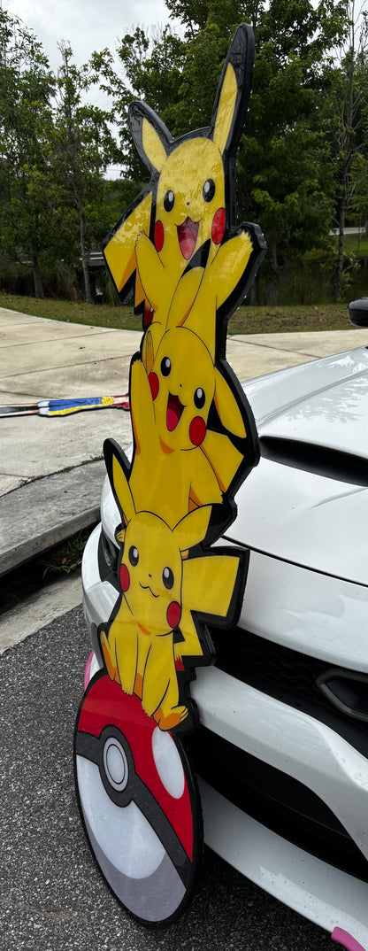 6-FOOT PIKACHU INSPIRED TABLE (6'x2')