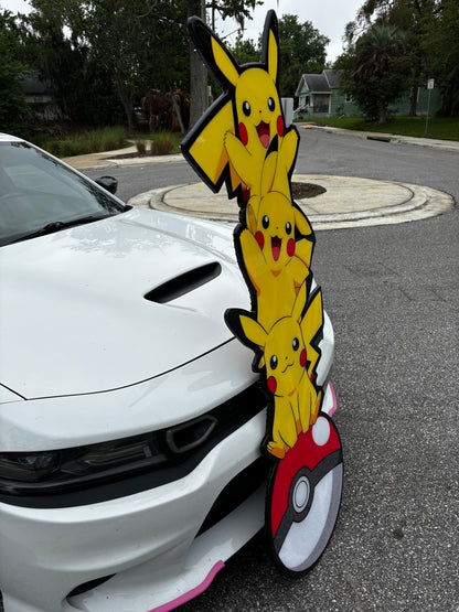 6-FOOT PIKACHU INSPIRED TABLE (6'x2')
