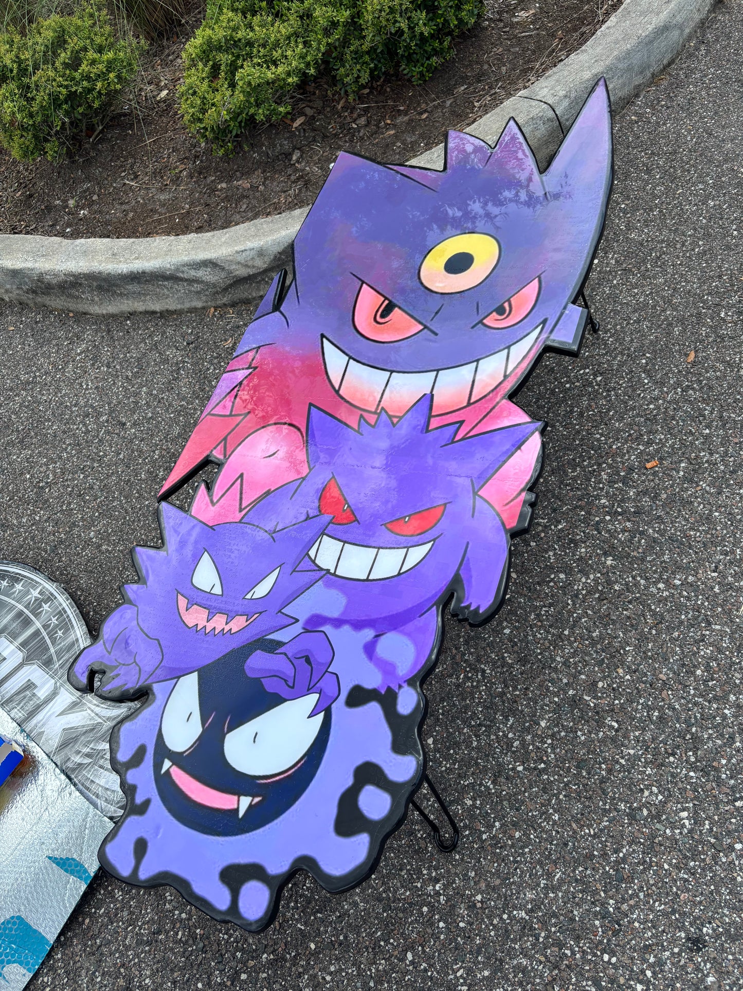 GENGAR EVOLUTION INSPIRED TABLE (5'x2')