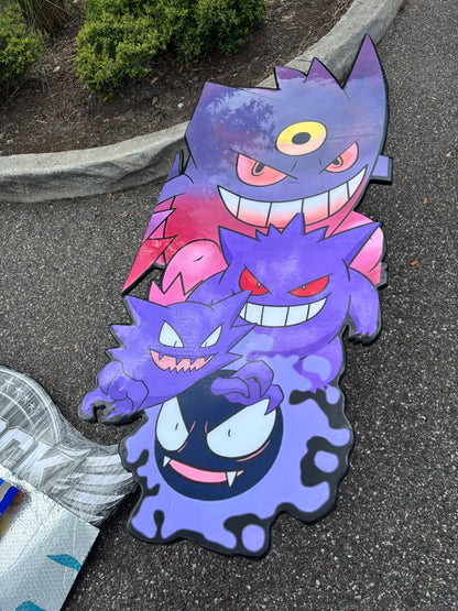 GENGAR EVOLUTION INSPIRED TABLE (5'x2')