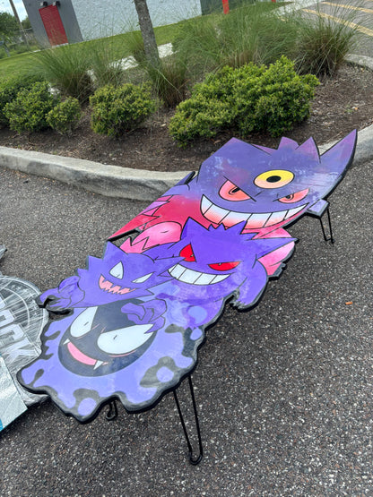 GENGAR EVOLUTION INSPIRED TABLE (5'x2')