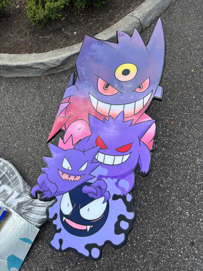 GENGAR EVOLUTION INSPIRED TABLE (5'x2')