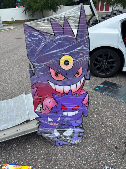 GENGAR EVOLUTION INSPIRED TABLE (5'x2')