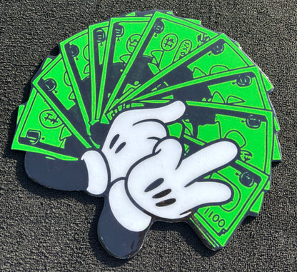 MONEY SPREAD WALL ART (1'x1.5')