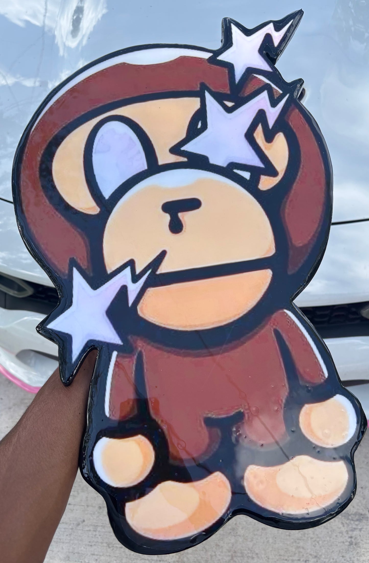 BABY MILO INSPIRED WALL ART - STARS (1.5'x2')