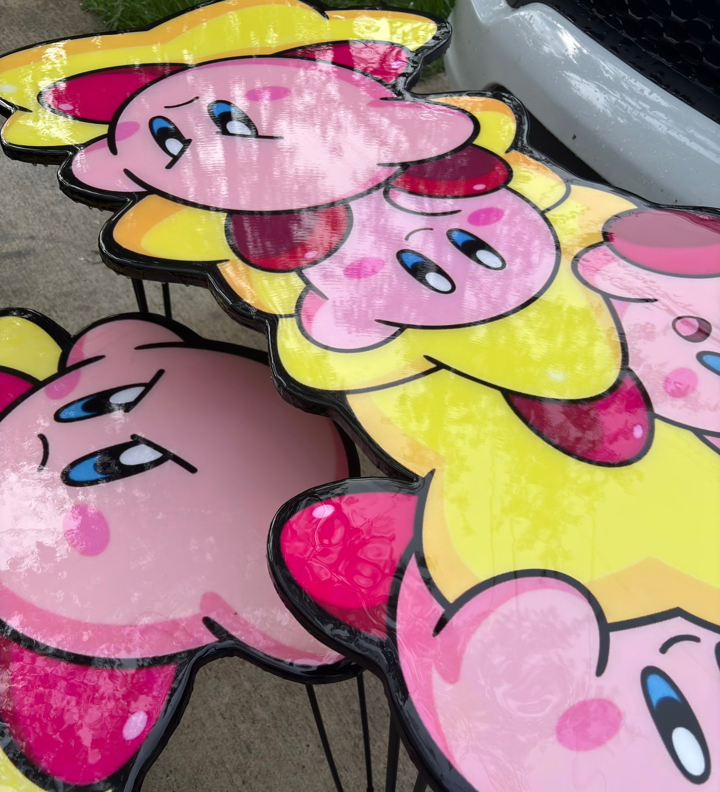 KIRBY x4 INSPIRED TABLE (4'x2')
