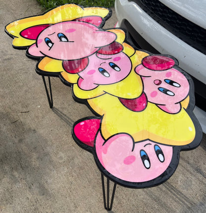 KIRBY x4 INSPIRED TABLE (4'x2')