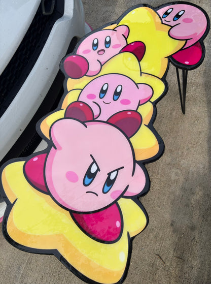 KIRBY x4 INSPIRED TABLE (4'x2')