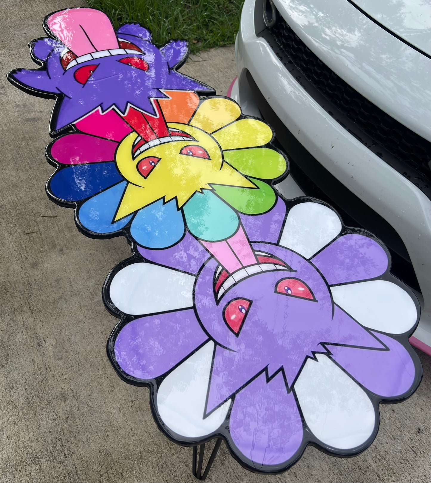 GENGAR / TK FLOWER x3 INSPIRED TABLE (5'x2')