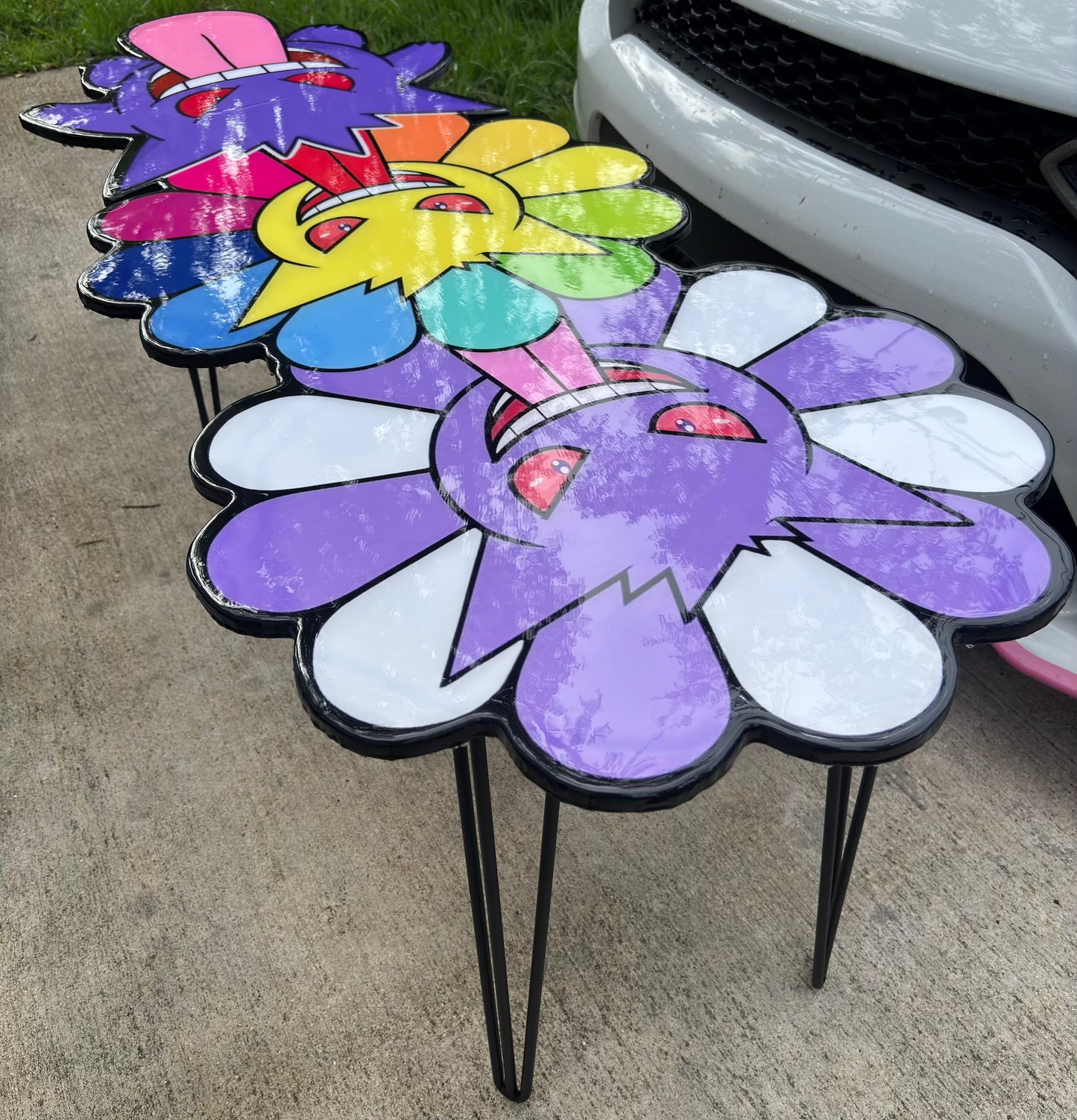 GENGAR / TK FLOWER x3 INSPIRED TABLE (5'x2')
