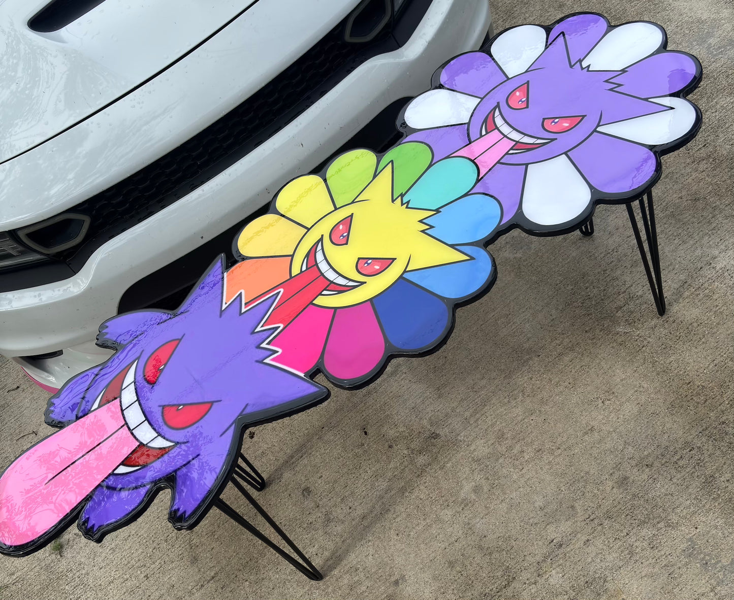 GENGAR / TK FLOWER x3 INSPIRED TABLE (5'x2')